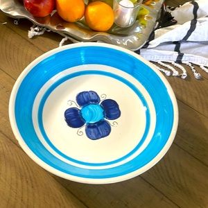 Hand-painted Ceramic Serving Bowl by Pron Stone